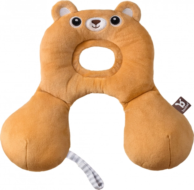 Cuscino da viaggio con poggiatesta, Orso 0-12 mesi