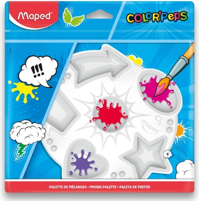 Tavolozza per colori MAPED Color'Peps, 6 vaschette