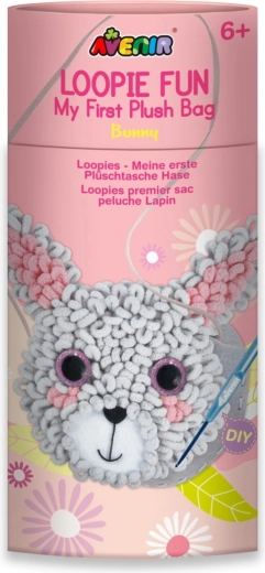 Set creativo La mia prima borsetta di peluche – coniglietto
