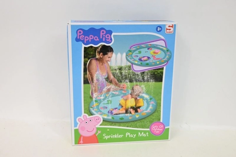 Tappetino gioco ad acqua Peppa Pig con getti 96 cm