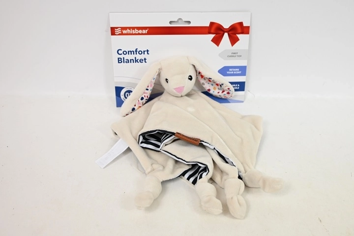 Whisbear doudou coniglietto – copertina coccolosa crema