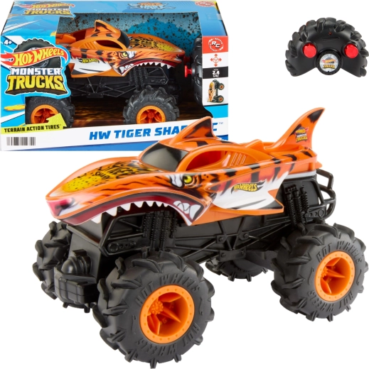Veicolo radiocomandato Hot Wheels RC Tiger Shark