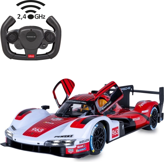 Auto RC Porsche 963 LMDh in scala 1:14 rosso