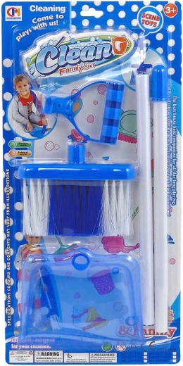 Piccola addetta alle pulizie – set di pulizia per bambini con scopetta e paletta