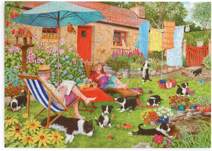 Puzzle House of Puzzles Momenti di relax con 500 pezzi grandi