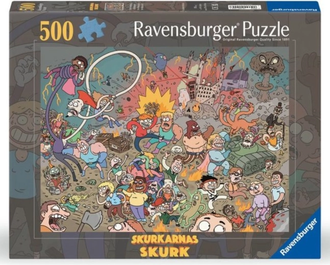 Puzzle Ravensburger Skurkarnas skurk 500 pezzi