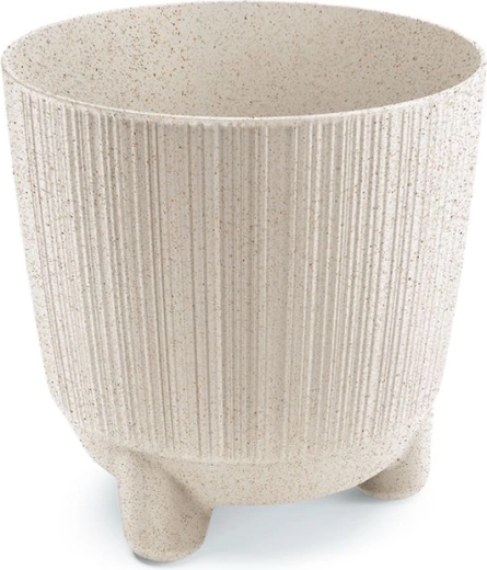 Vaso Ryfo N Eco Wood 16,8 cm bianco