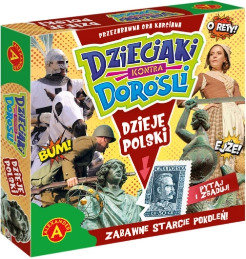 Dzieciaki kontra Dorośli – Storia della Polonia gioco a quiz per famiglie