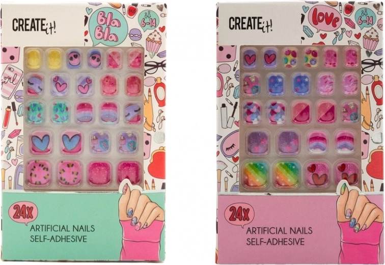 Unghie finte autoadesive KISS imPRESS Bare But Better