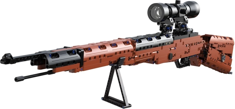 Set da costruzione CaDA carabina 98K in scala 1:2, marrone