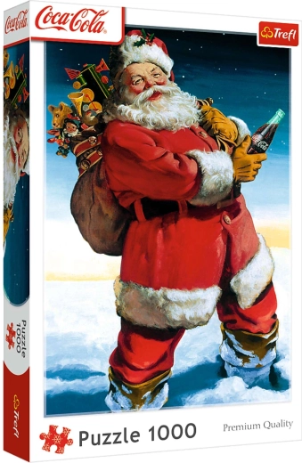 Puzzle 1000 TREFL Coca‑Cola Babbo Natale sulla neve