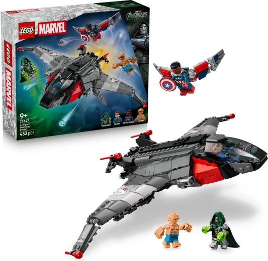 LEGO Marvel Quinjet dal film Avengers: Doomsday