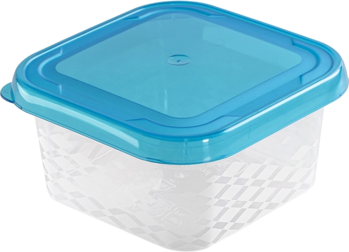 Blue Box contenitore quadrato per alimenti 0,25 l blu