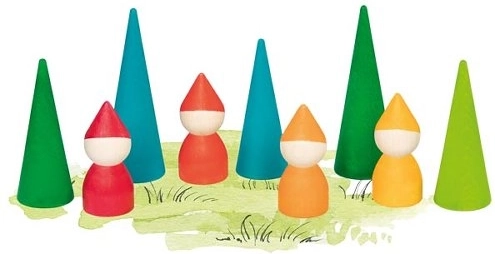 Gnomi del bosco goki evolution (9 pezzi)