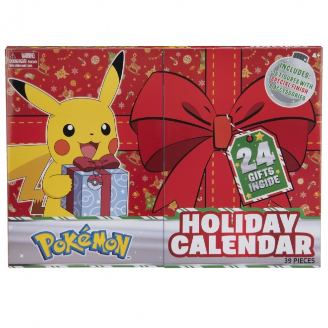 Calendario dell’avvento Pokémon con figurine – 24 sorprese