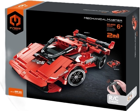 IM.Master kit di costruzione RC auto sportiva 2 in 1 con telecomando (341 pezzi)
