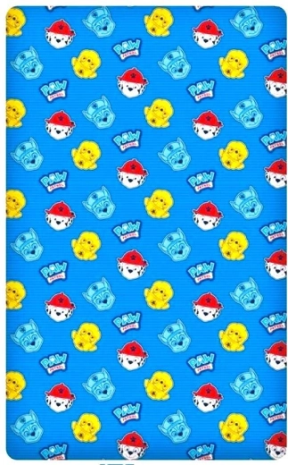 Lenzuolo Paw Patrol 90 × 200 cm