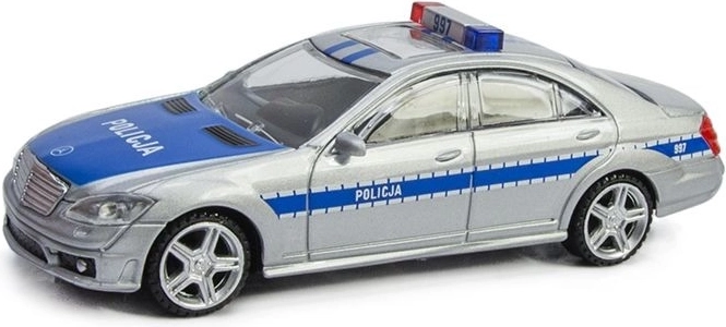 Rastar Mercedes S 63 AMG polizia modello auto 1:43 - 1 pezzo