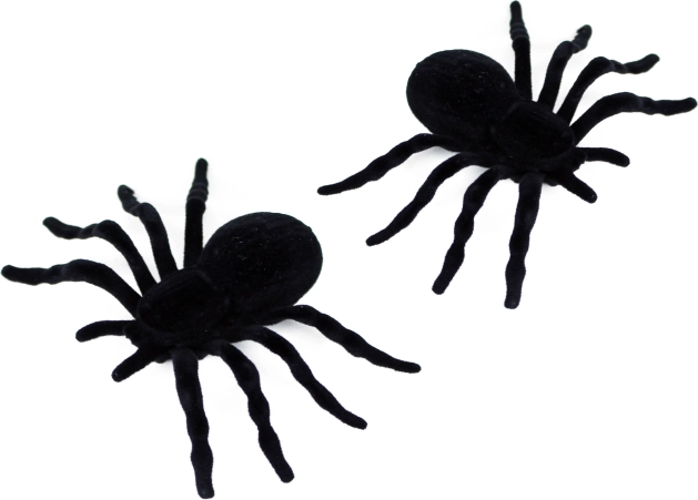 Decorazioni ragni di Halloween 2 pezzi