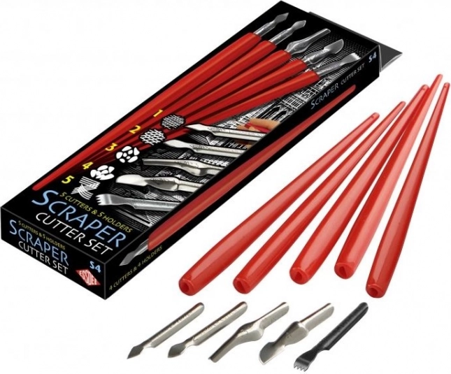 Set di penne per graffiare 5 pz