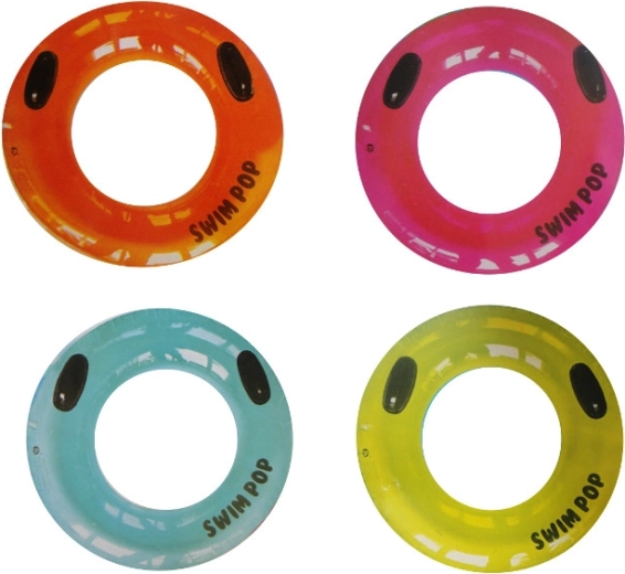 Anelli da nuoto gonfiabili 90 cm con maniglie