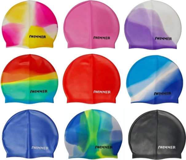 Cuffia da nuoto in silicone per bambini