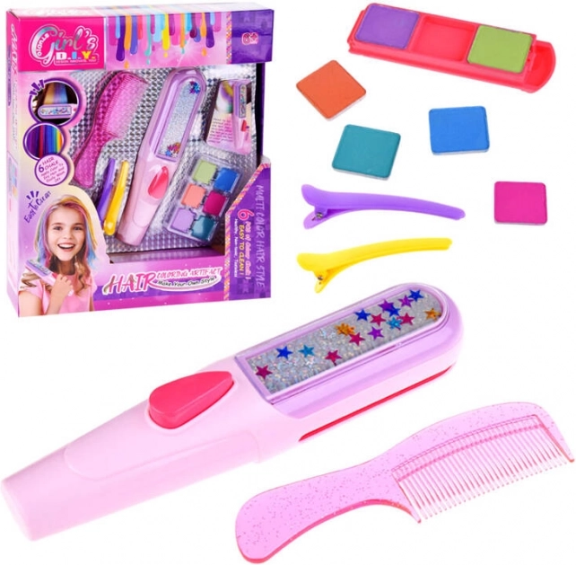 Set colorato di gessetti per capelli