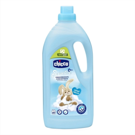 Chicco ammorbidente Baby Sensitive talco dolce 1,5 l (60 lavaggi)
