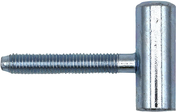 Cerniera per porta, parte superiore M8, 50 mm, zincatura blu (10 pz)