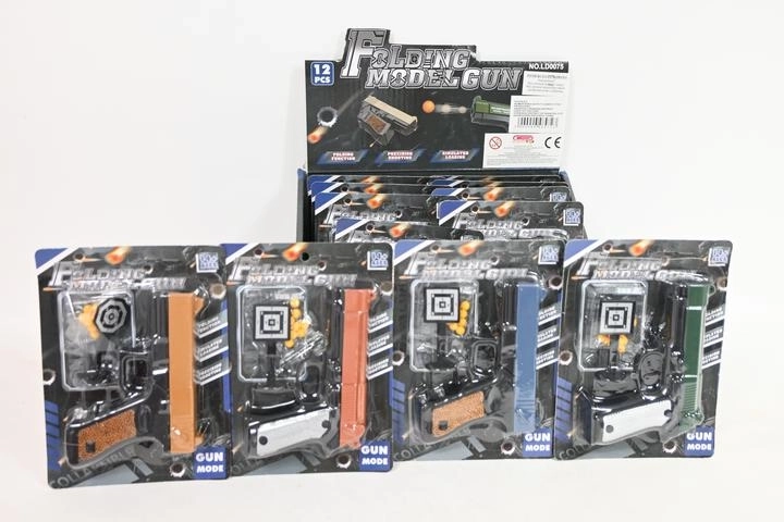 Pistola a palline – mini gioco di precisione (1 pz, invio casuale)