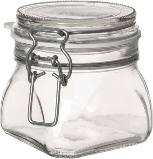 Barattolo in vetro con chiusura a clip Gothika 0,5 l