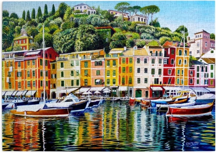 Puzzle Porto di Portofino, 1000 pezzi
