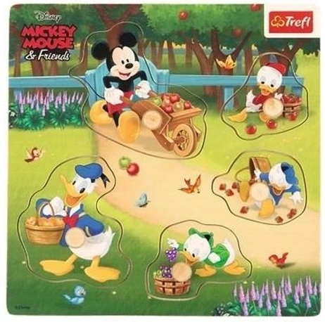 Mini puzzle in legno Trefl Mickey Mouse