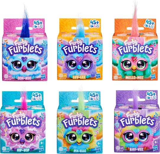 Hasbro Furby Furblets giocattolo interattivo in peluche assortito
