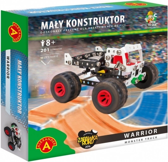 Set di costruzione Little Constructor monster truck-guerriero