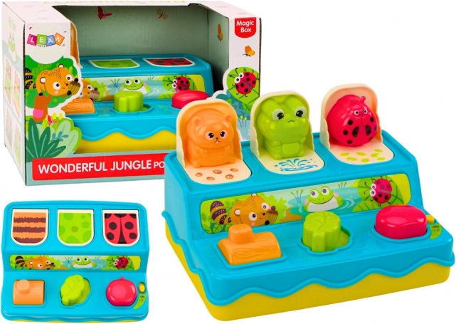 Gioco per bambini Pop Up Animal Lights Sounds