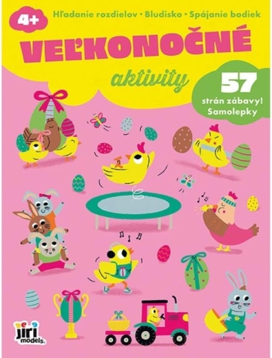 Quaderno Attività di Pasqua per bambini con adesivi