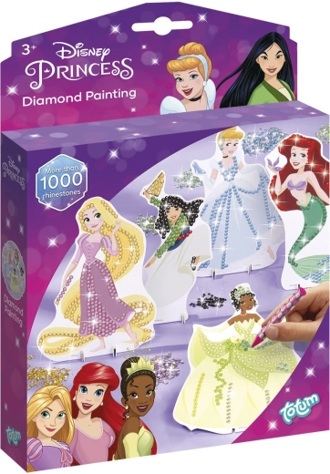 Princess: pittura con diamanti