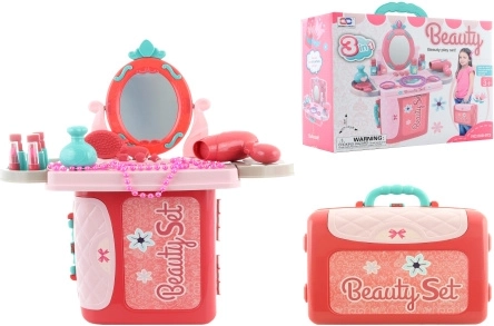 Tavolino da toeletta per bambini 3 in 1