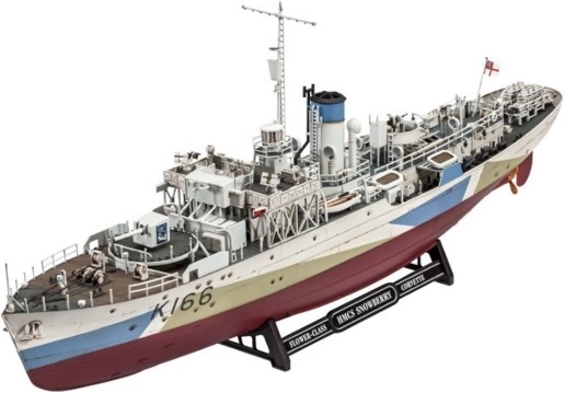 Revell HMCS Snowberry corvetta classe Flower 1:144 modello in plastica
