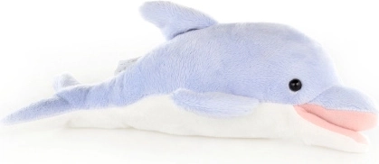 Delfino peluche azzurro chiaro 25 cm