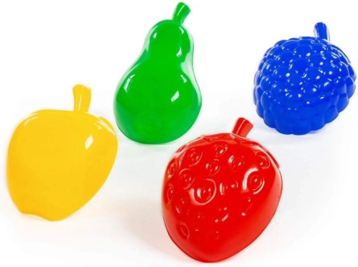 Set di formine per sabbia – frutta, 4 pezzi