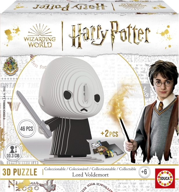 Puzzle 3D Harry Potter: Lord Voldemort 46 pezzi