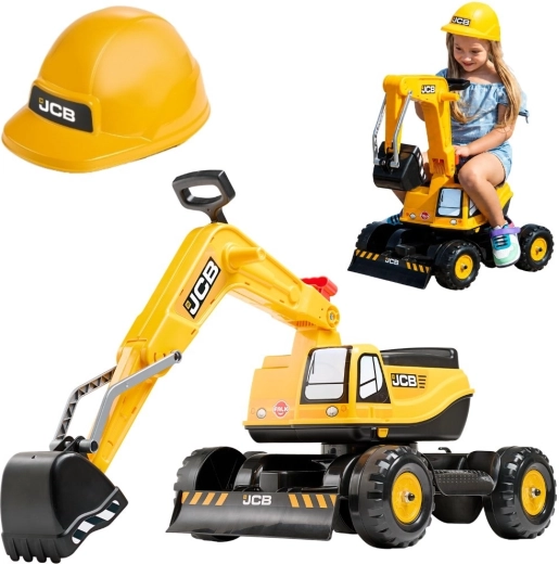 Escavatore girevole per bambini giallo FALK JCB
