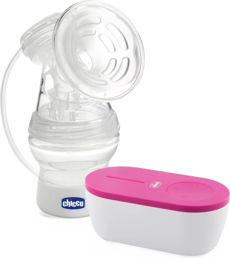 Tiralatte elettrico Chicco Compact Single, rosa, USB