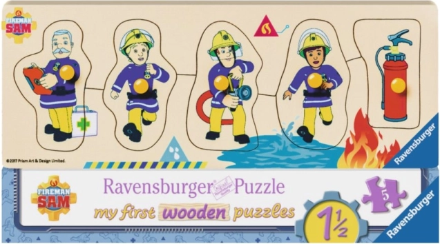 Puzzle in legno del Pompiere Sam e amici Ravensburger