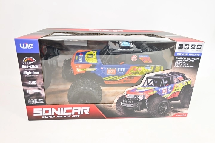 Auto RC fuoristrada telecomandata + set