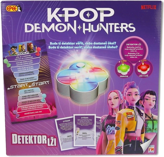 K-POP Demon Hunters rivelatore di bugie – gioco da tavolo