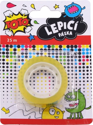 Nastro adesivo trasparente 12 mm × 25 m