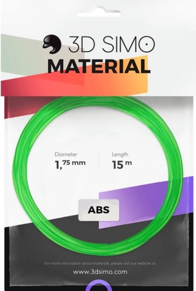 Filamento ABS trasparente 1,75 mm – campione 15 m